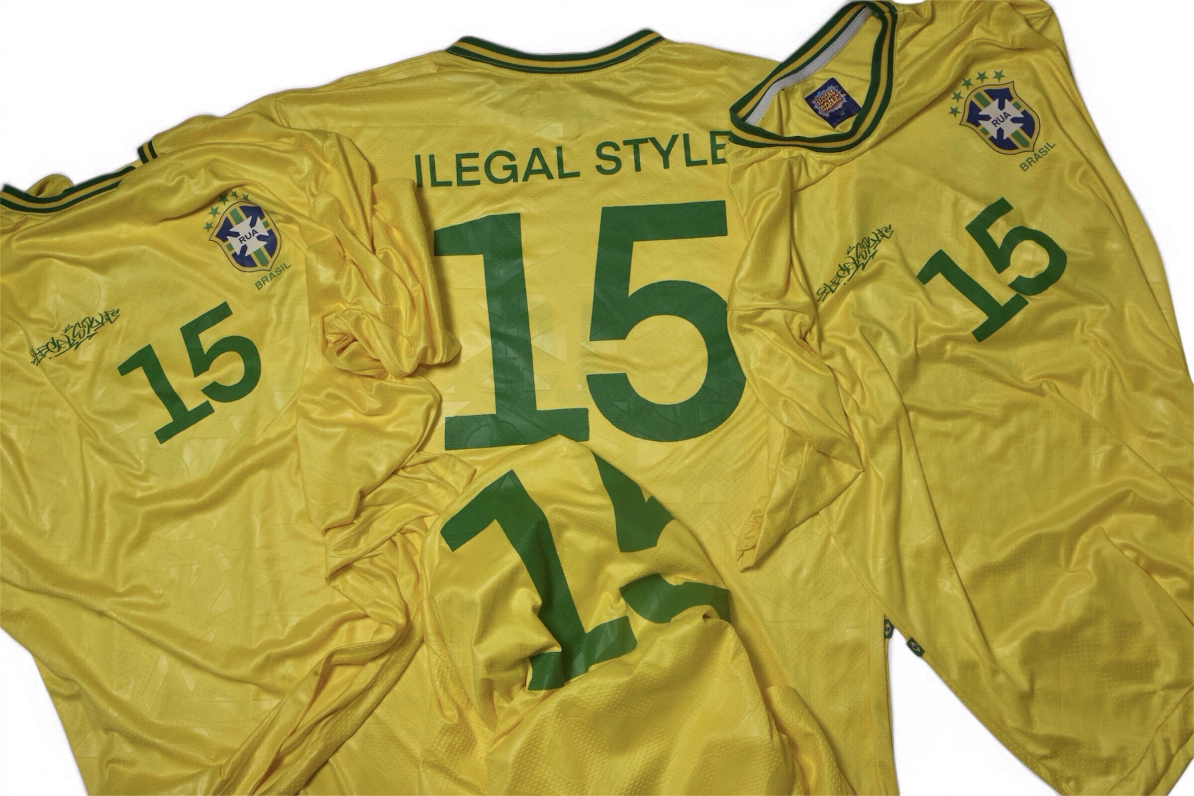 Camisa oversize da seleção Brasileira ilegal style - Imagem 4